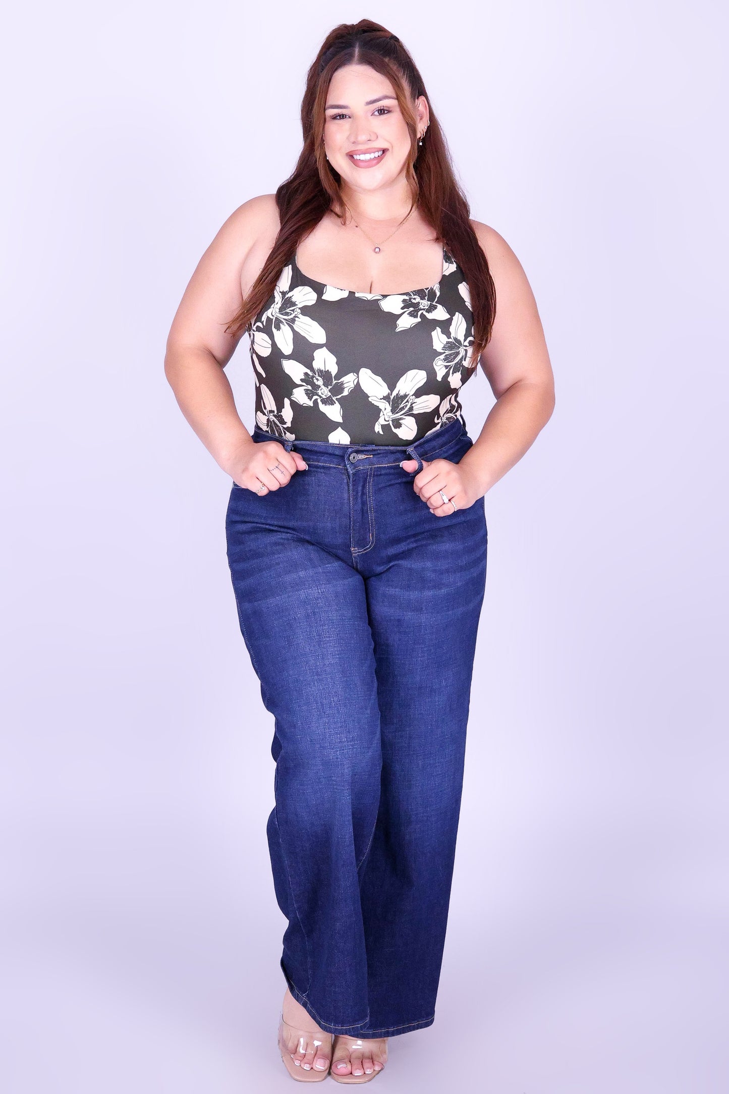 SILK FLOSS TREE FLOWER BODYSUIT