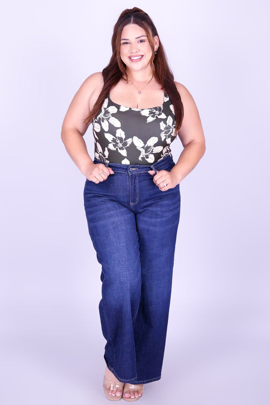 SILK FLOSS TREE FLOWER BODYSUIT