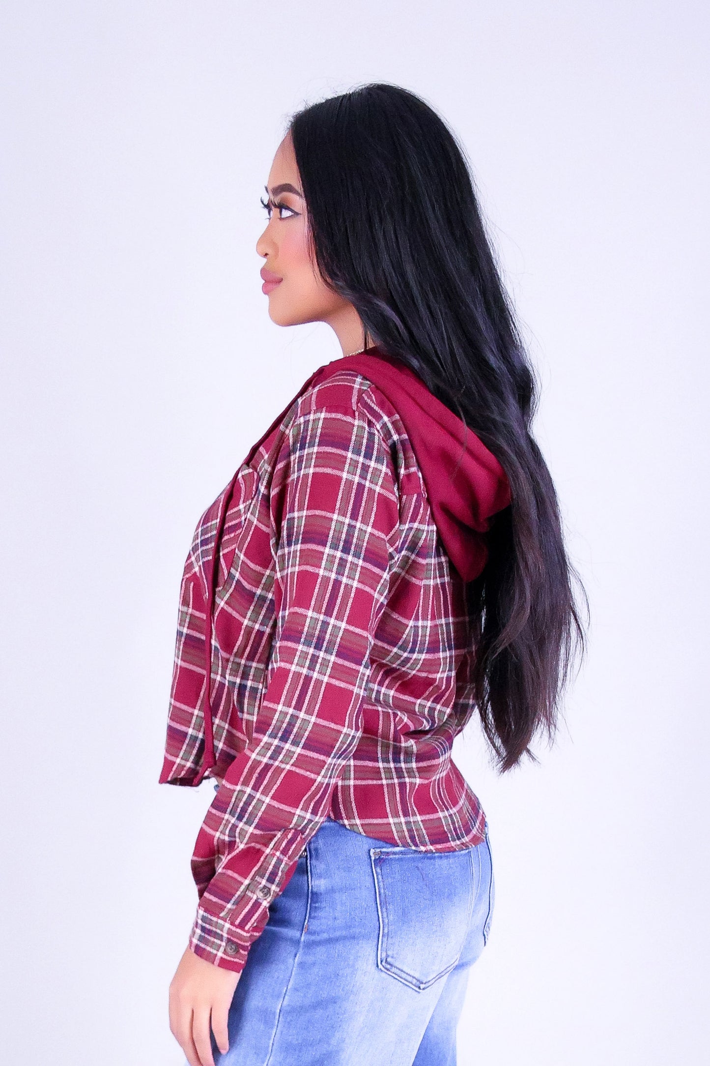 CABIN CUTIE PLAID TOP