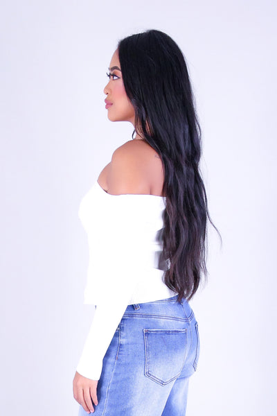 EFFORTLESS GLOW SWEATER FLYAWAY TOP