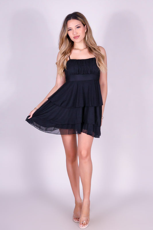 SLOW BLOOM MINI DRESS