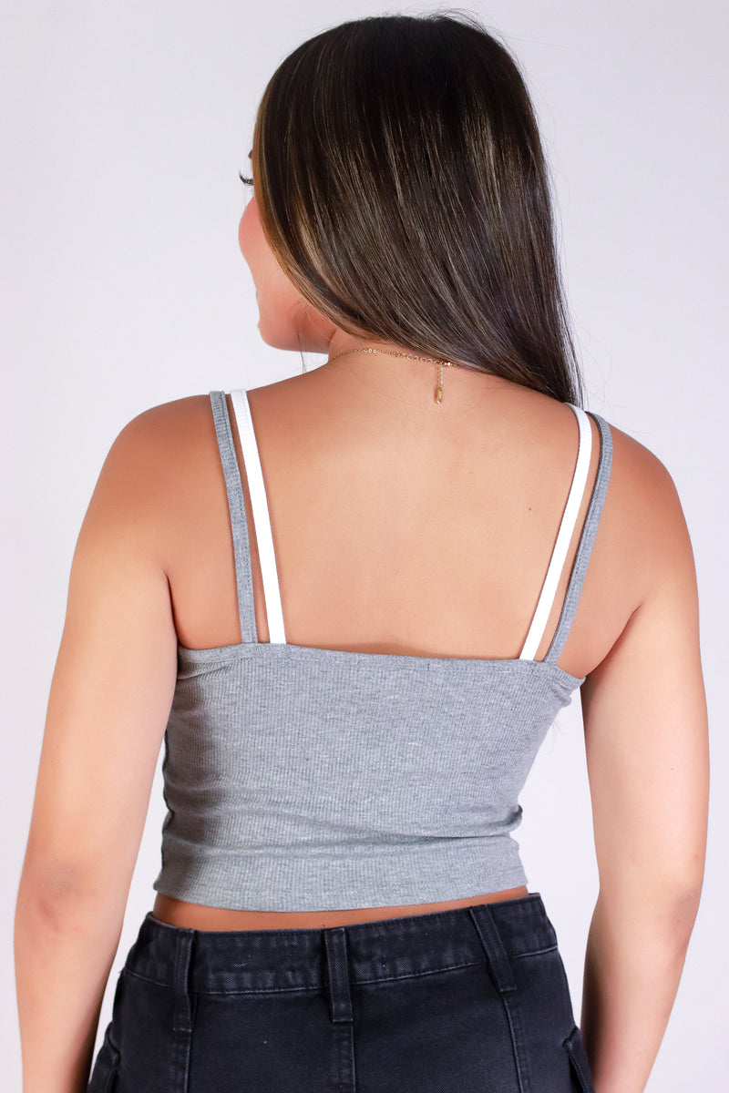 Jeans Warehouse Hawaii - SL CASUAL SOLID - DOUBLE TAKE TOP | By CRESCITA APPAREL/SHINE I