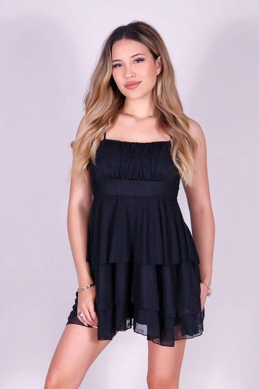 SLOW BLOOM MINI DRESS