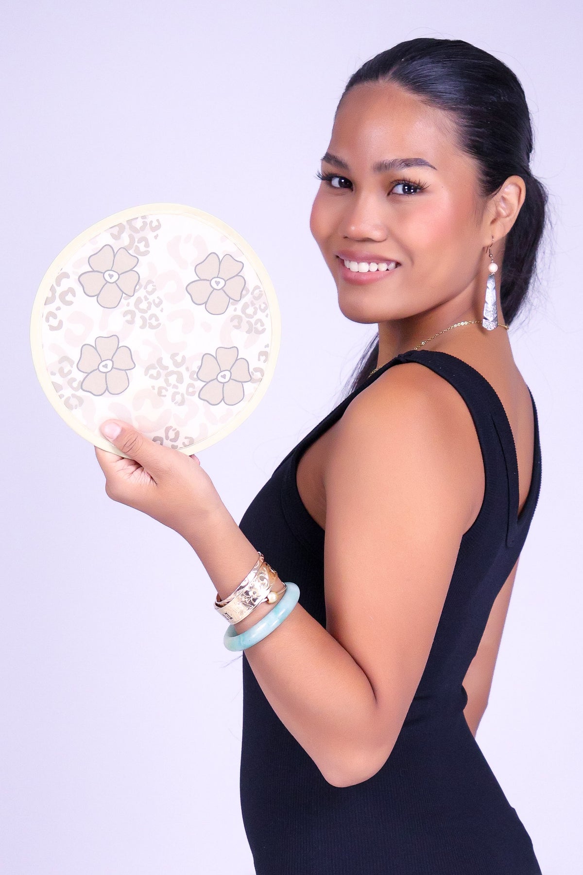 WILD PUAKENIKENI FOLDABLE FAN