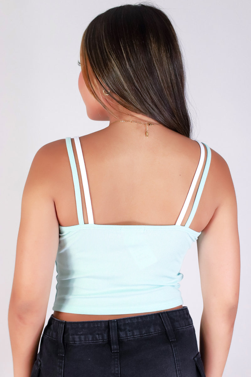 Jeans Warehouse Hawaii - SL CASUAL SOLID - DOUBLE TAKE TOP | By CRESCITA APPAREL/SHINE I