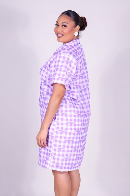 IWA PALAKA BUTTON DOWN DRESS