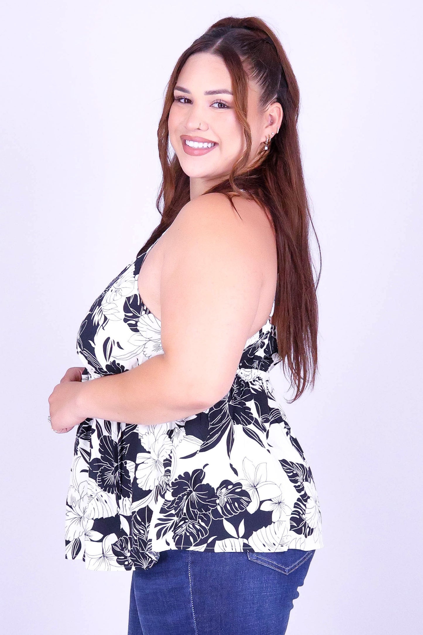 COCONUT COAST BABYDOLL TOP