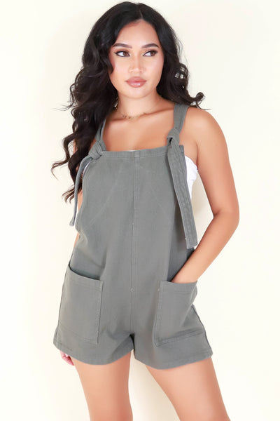 Jeans Warehouse Hawaii - SOLID CASUAL ROMPERS - BEST OF LUCK ROMPER | By HYFVE