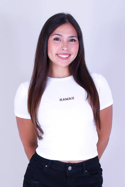 HAWAII CROP BABY TEE