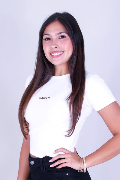 HAWAII CROP BABY TEE