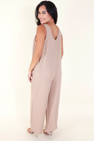 Jeans Warehouse Hawaii - SOLID CASUAL JUMPSUITS - CAN'T BE UNDONE JUMPSUIT | By HYFVE