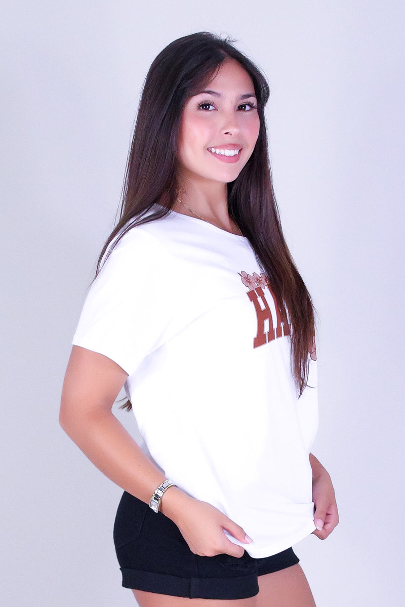 HAWAII HIBISCUS TEE
