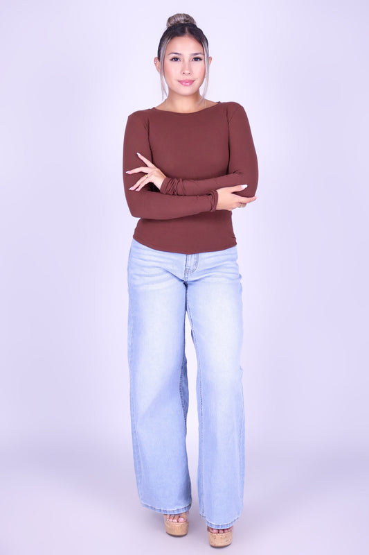 THE ESSENTIAL LONG SLEEVE TOP