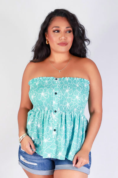 PUA ALOALO BABYDOLL TUBE TOP
