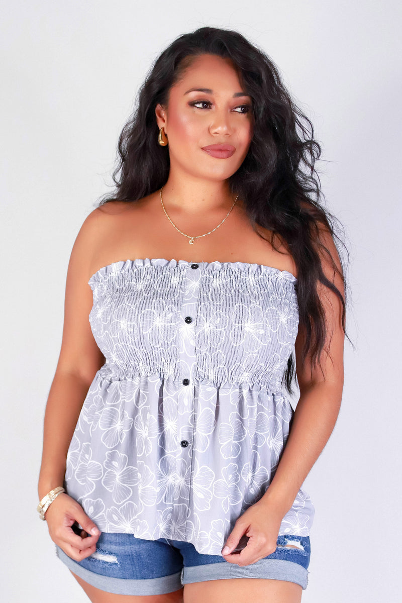 PUA ALOALO BABYDOLL TUBE TOP