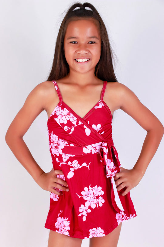 SAKURA ROMPER | KIDS SIZE 4-6X