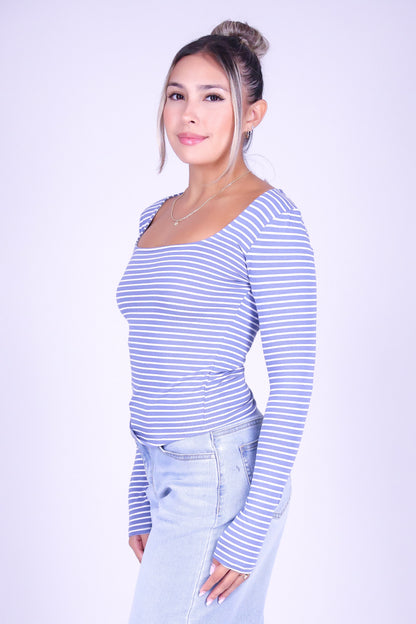 FOR A WHILE LONG SLEEVE TOP