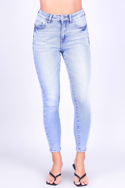HOURGLASS HIGH SKINNY JEANS