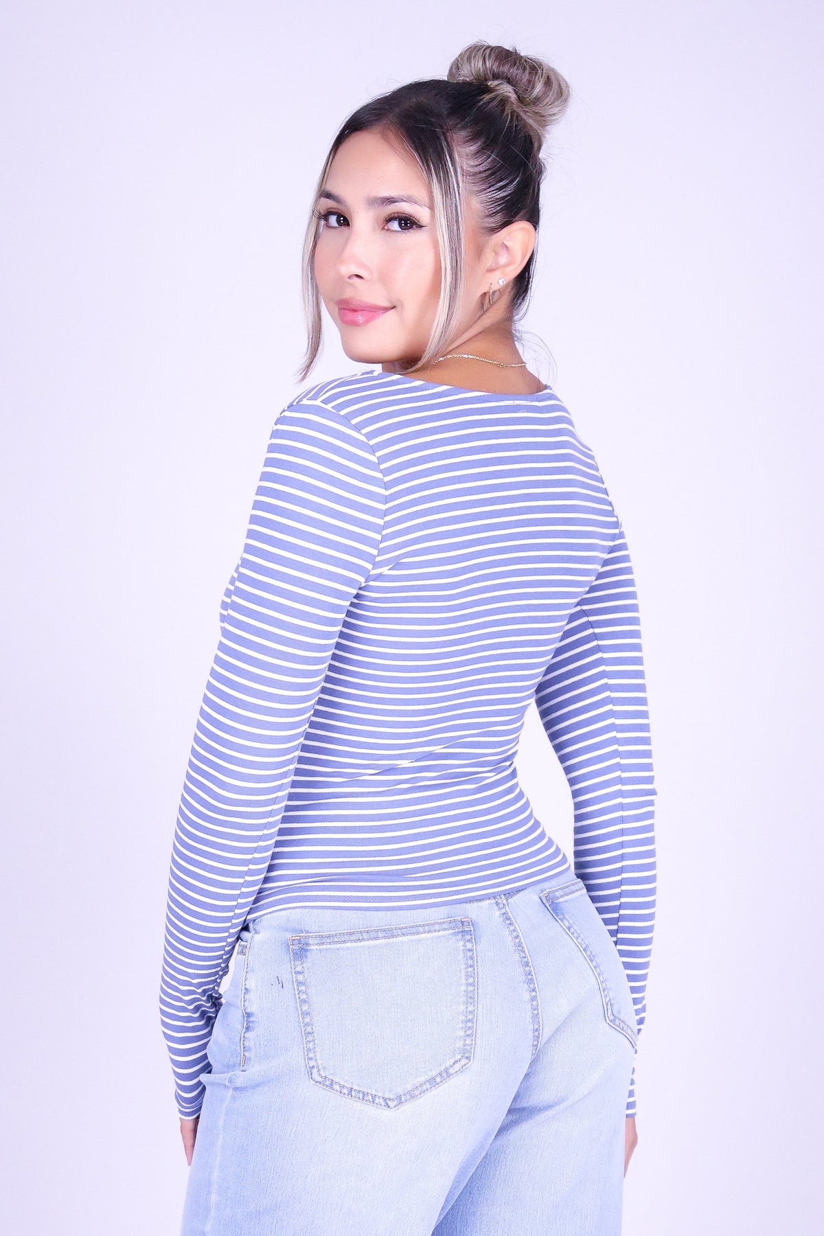 FOR A WHILE LONG SLEEVE TOP