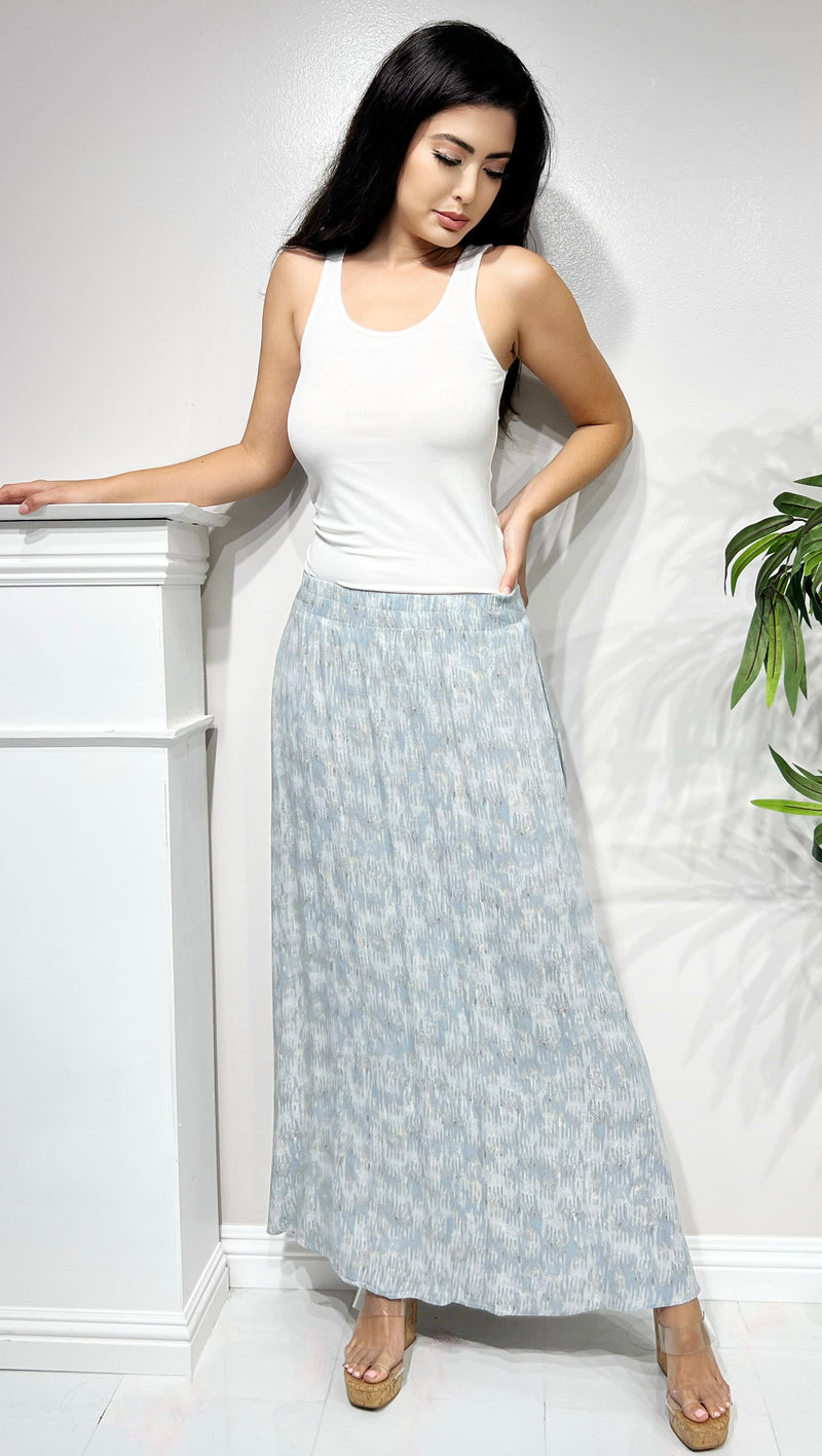Jeans Warehouse Hawaii - PRINT SKIRTS - PRINTED MAXI SKIRT | By FINAL TOUCH