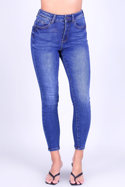 HOURGLASS HIGH SKINNY JEANS