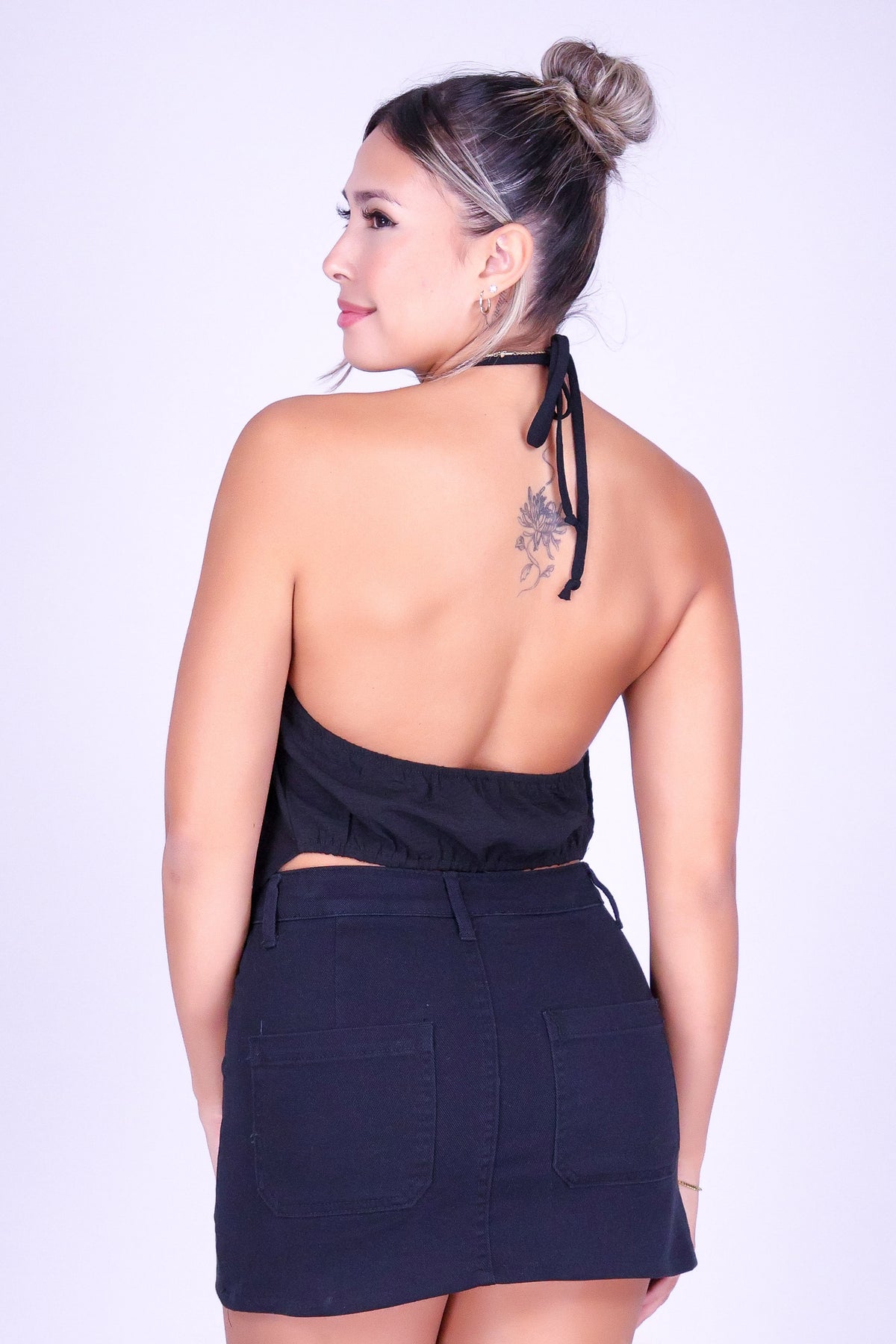 BEFORE WE GO HALTER TOP