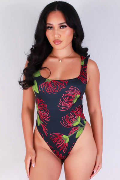 Jeans Warehouse Hawaii - Bodysuits - OHIA LEHUA BODYSUIT | By LUZ