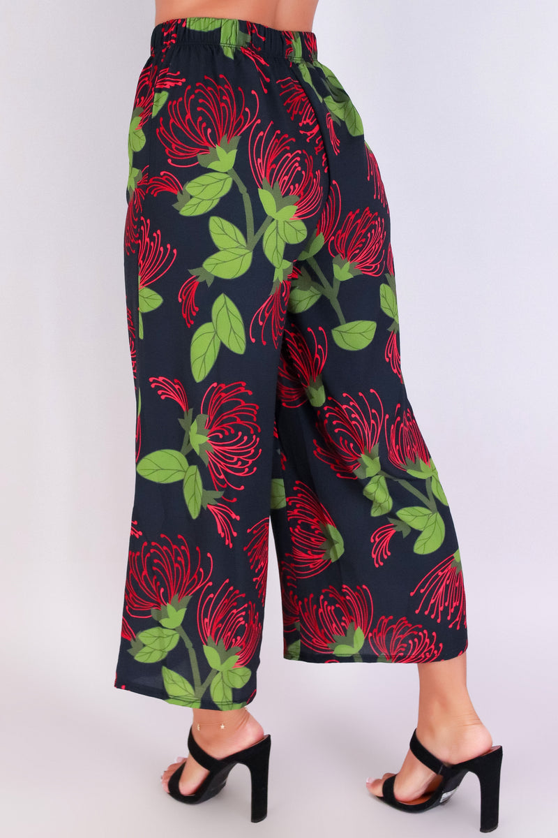Jeans Warehouse Hawaii - PRINT WOVEN CAPRI&