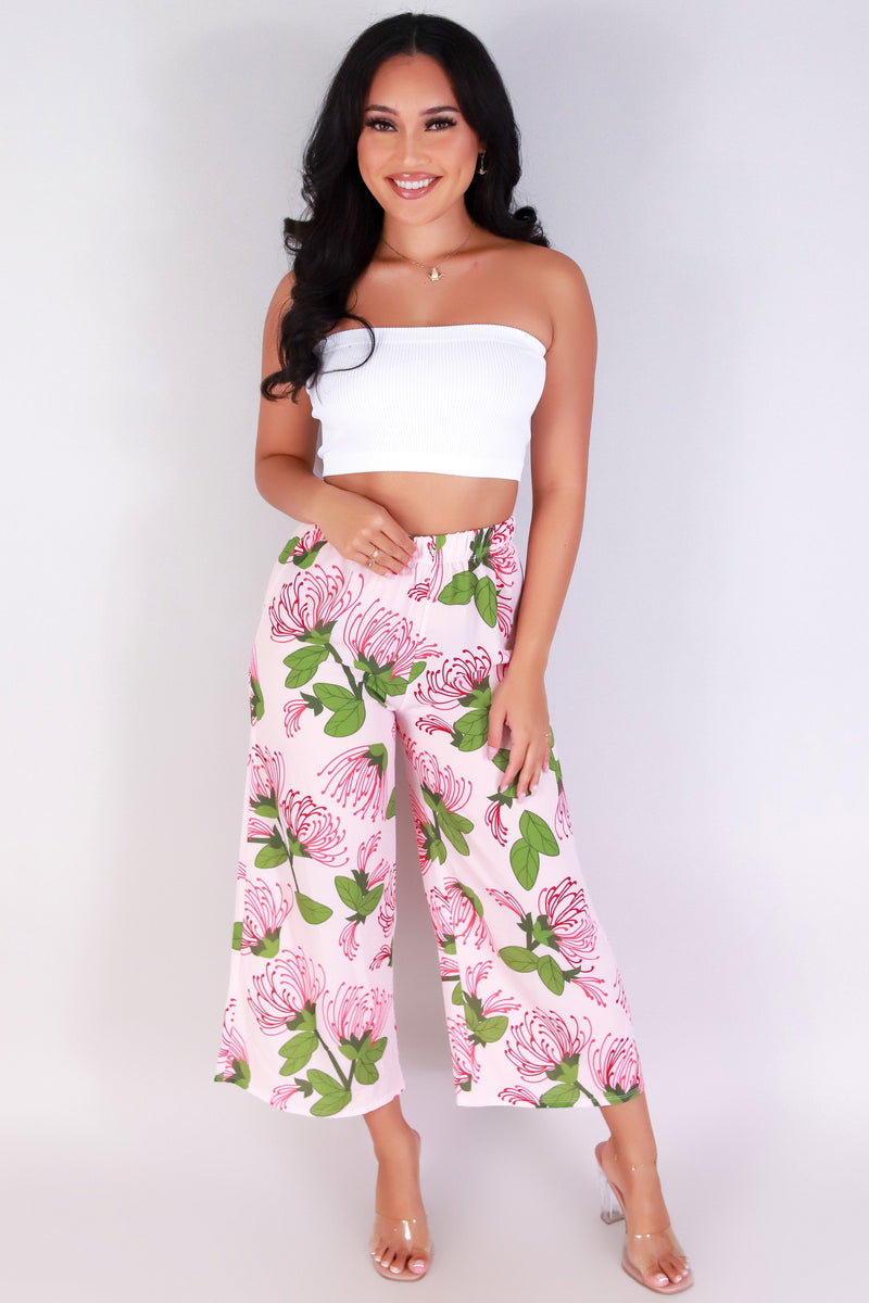 Jeans Warehouse Hawaii - PRINT WOVEN CAPRI&