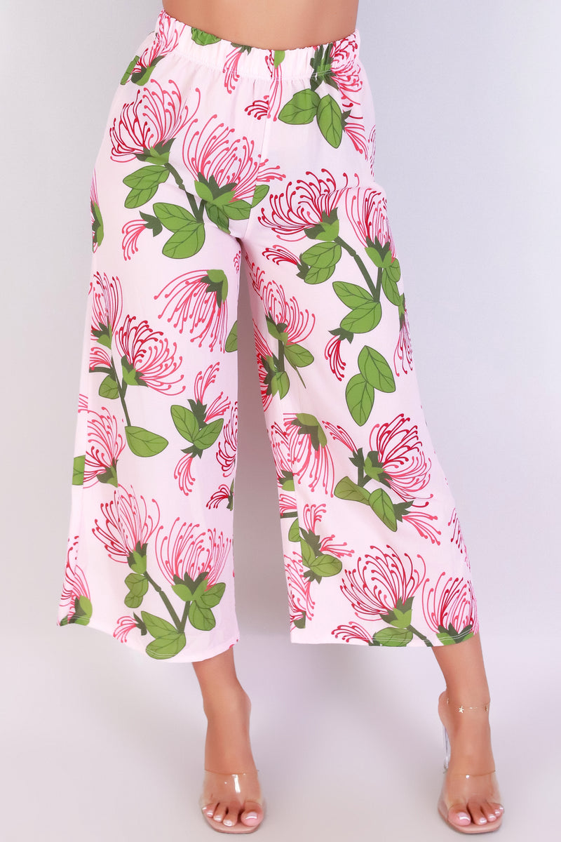 Jeans Warehouse Hawaii - PRINT WOVEN CAPRI&