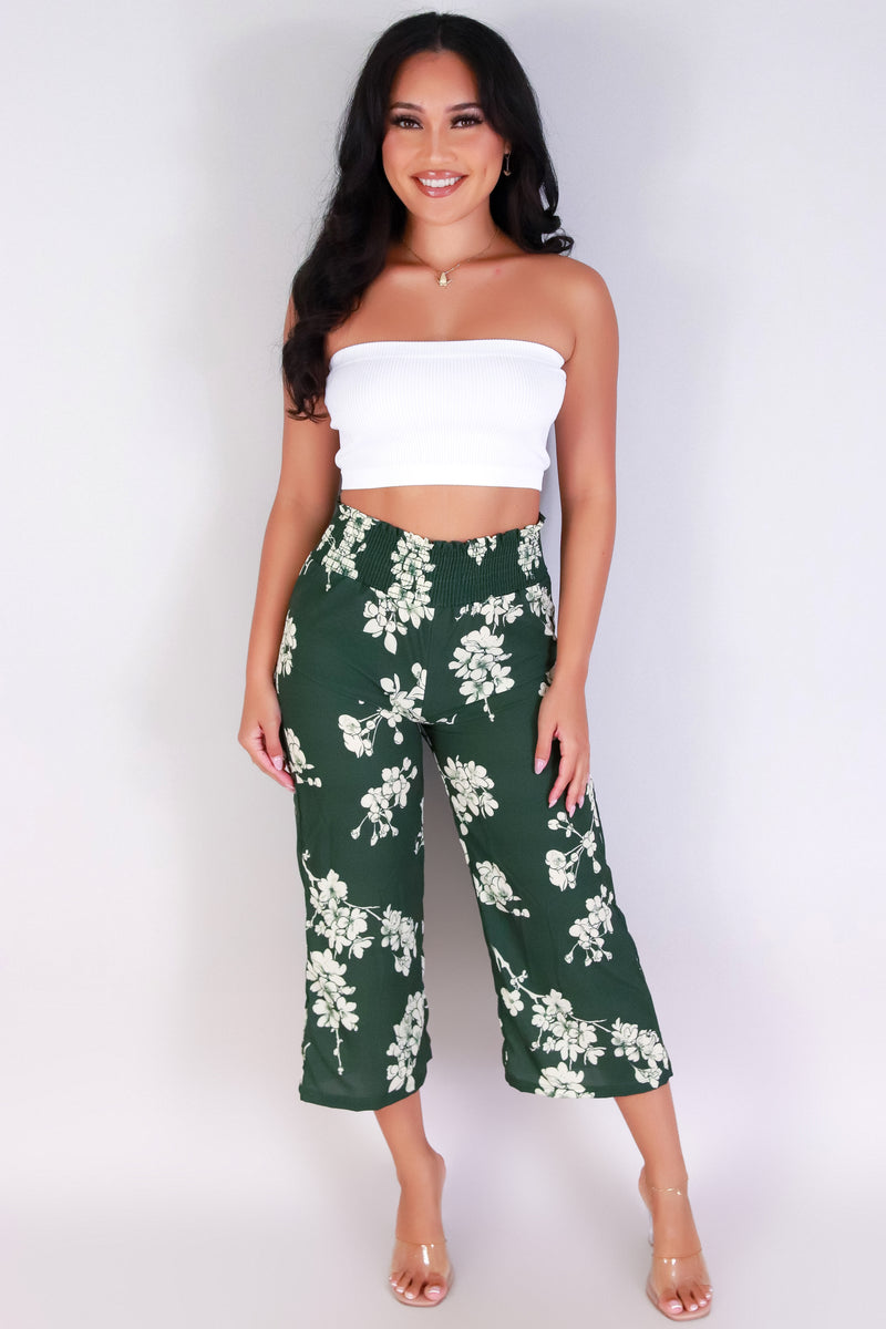 Jeans Warehouse Hawaii - PRINT WOVEN CAPRI&