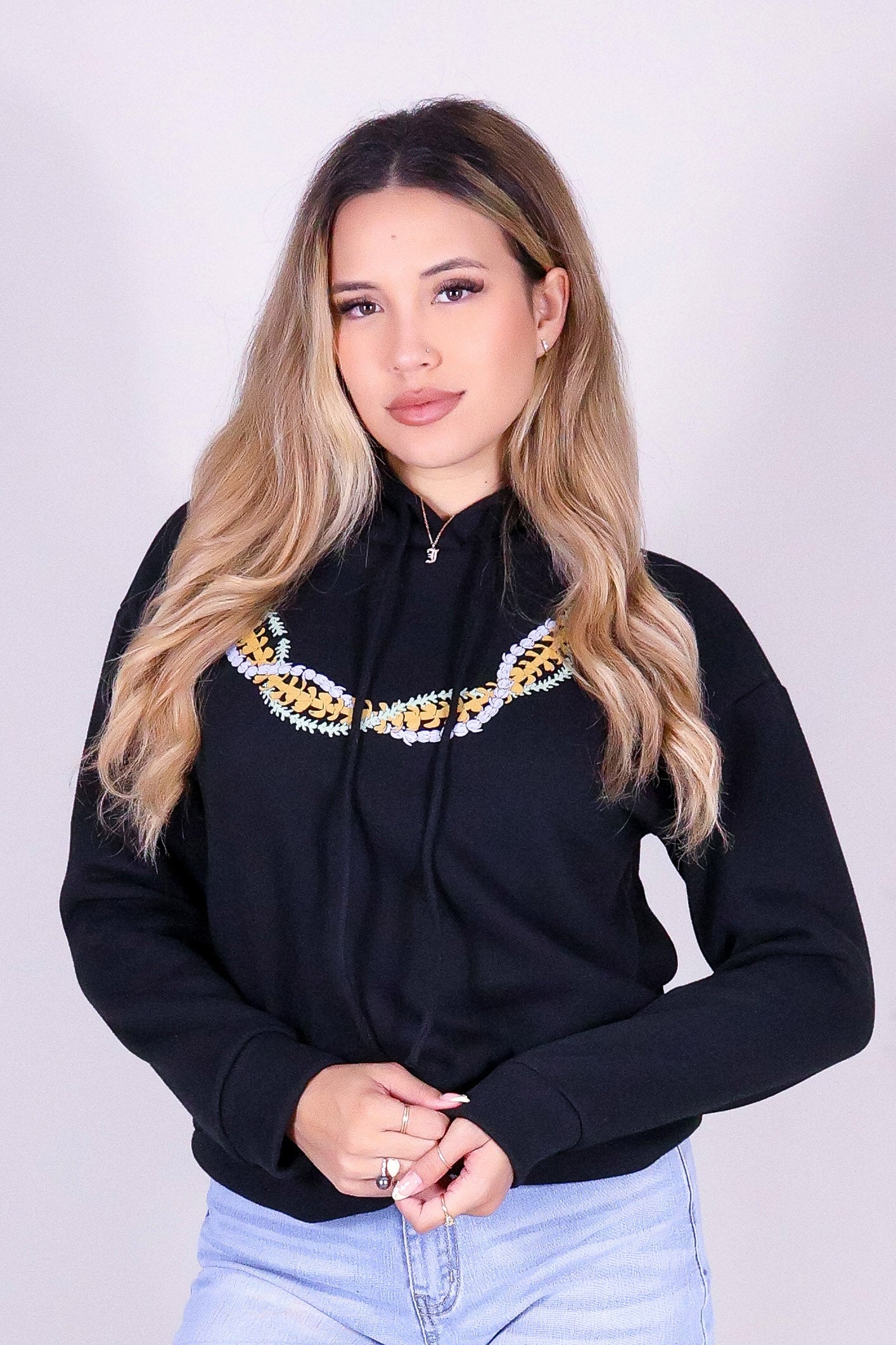 MIX LEI OVERSIZED HOODIE