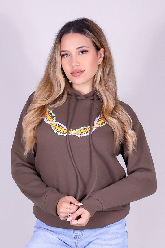 MIX LEI OVERSIZED HOODIE