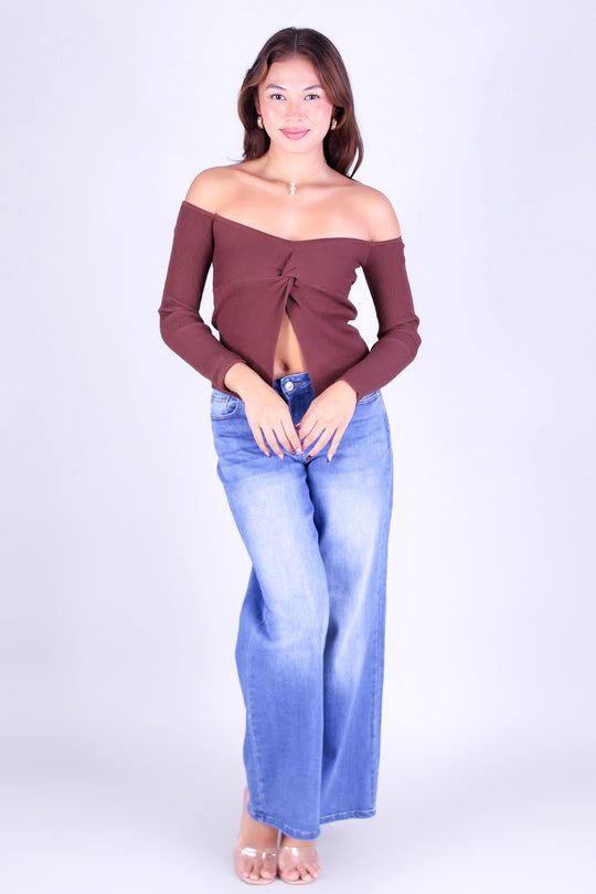 EFFORTLESS GLOW SWEATER FLYAWAY TOP