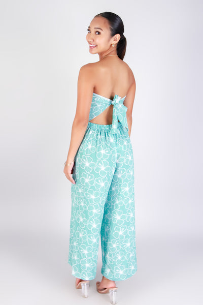 PUA ALOALO TIE BACK JUMPSUIT