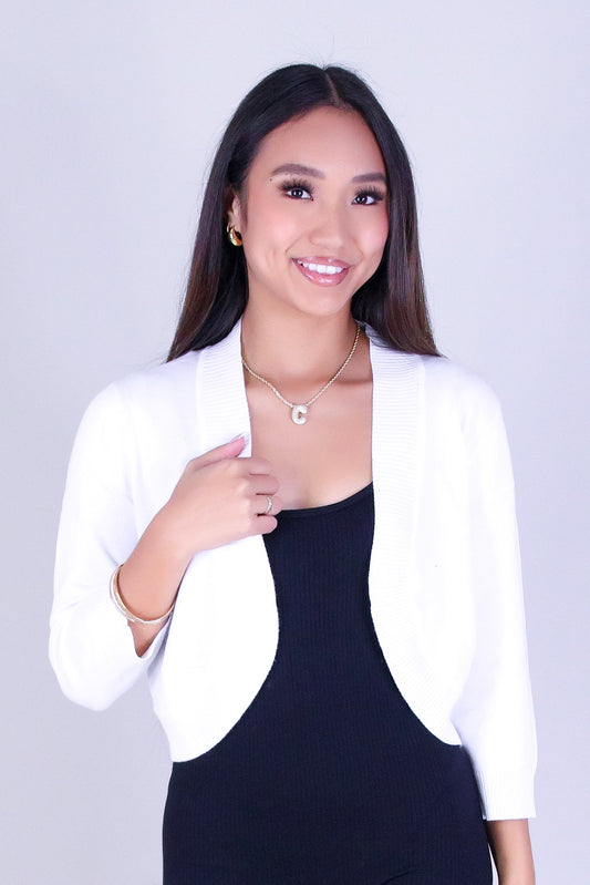 GIVE IDEAS BOLERO TOP