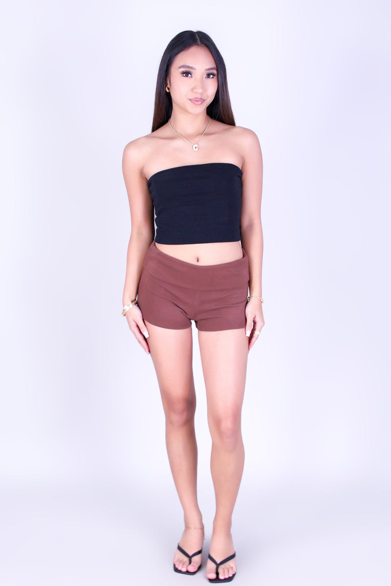 LUSH LIFE FOLD OVER SHORTS
