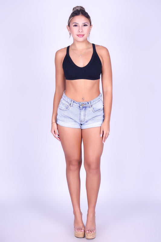 ON OUR WAY DENIM SHORTS