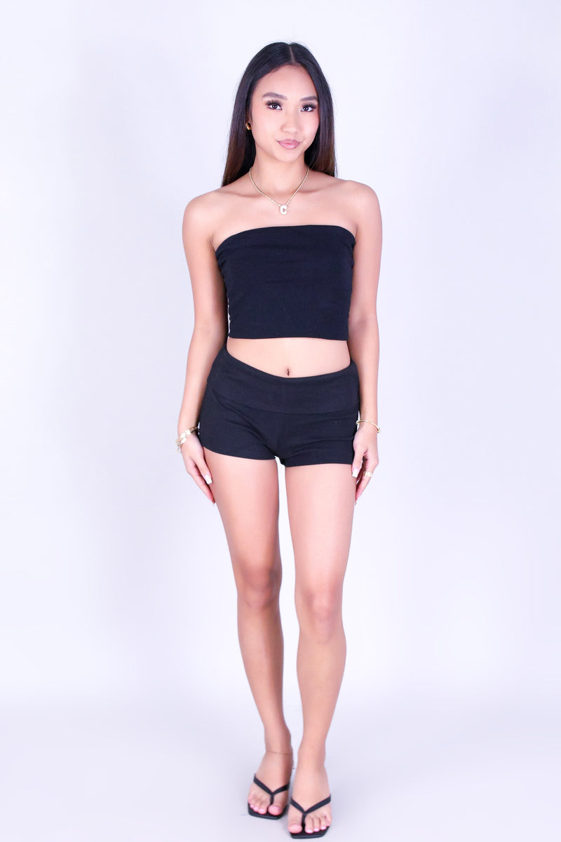 LUSH LIFE FOLD OVER SHORTS