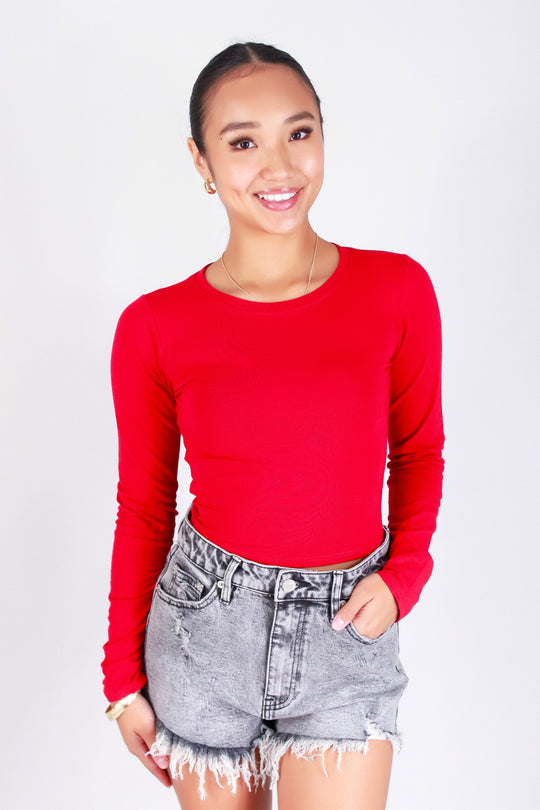 WATCH OUT LONG SLEEVE TOP