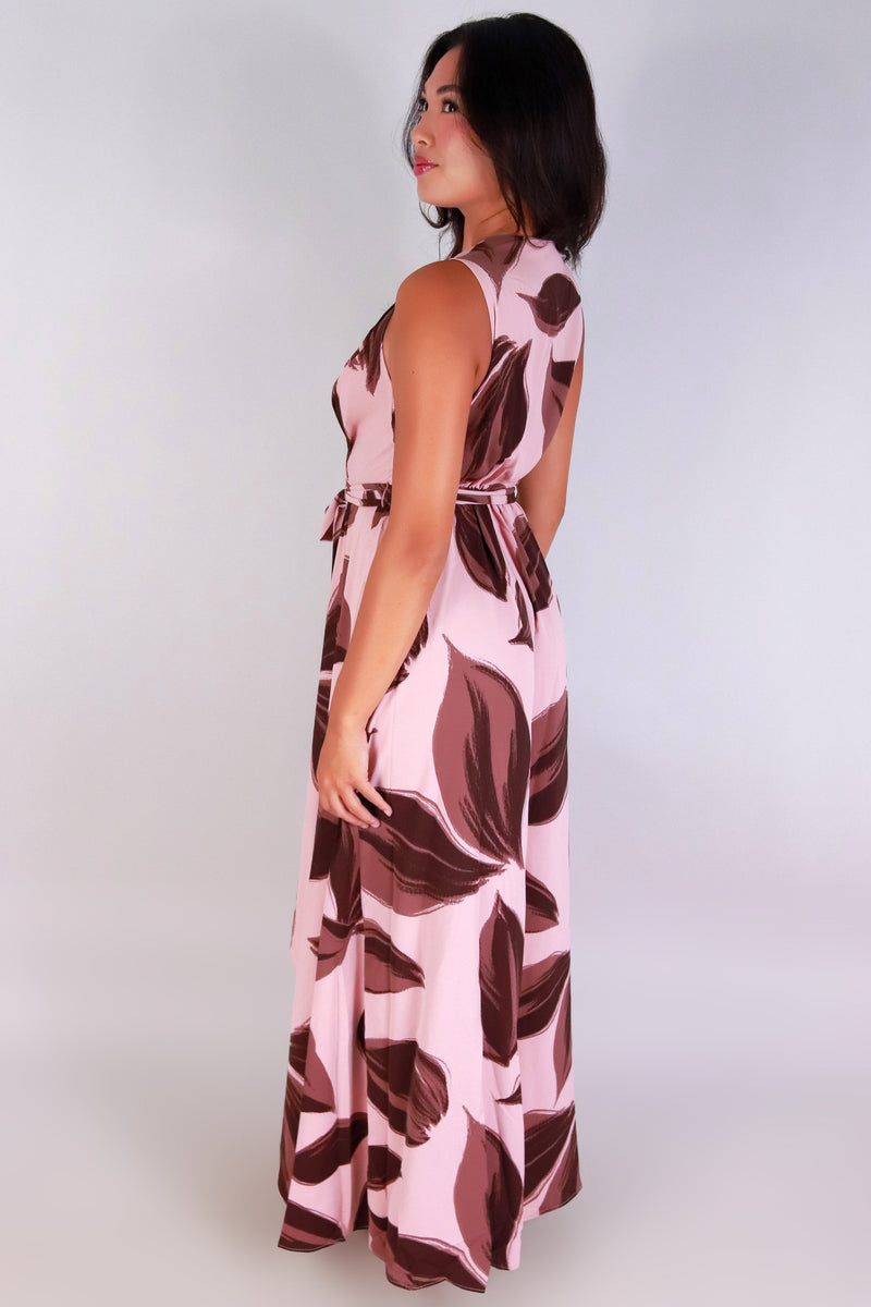 Jeans Warehouse Hawaii - S/L LONG PRINT DRESSES - YOUR EVENING MUSE DRESS | By HYFVE
