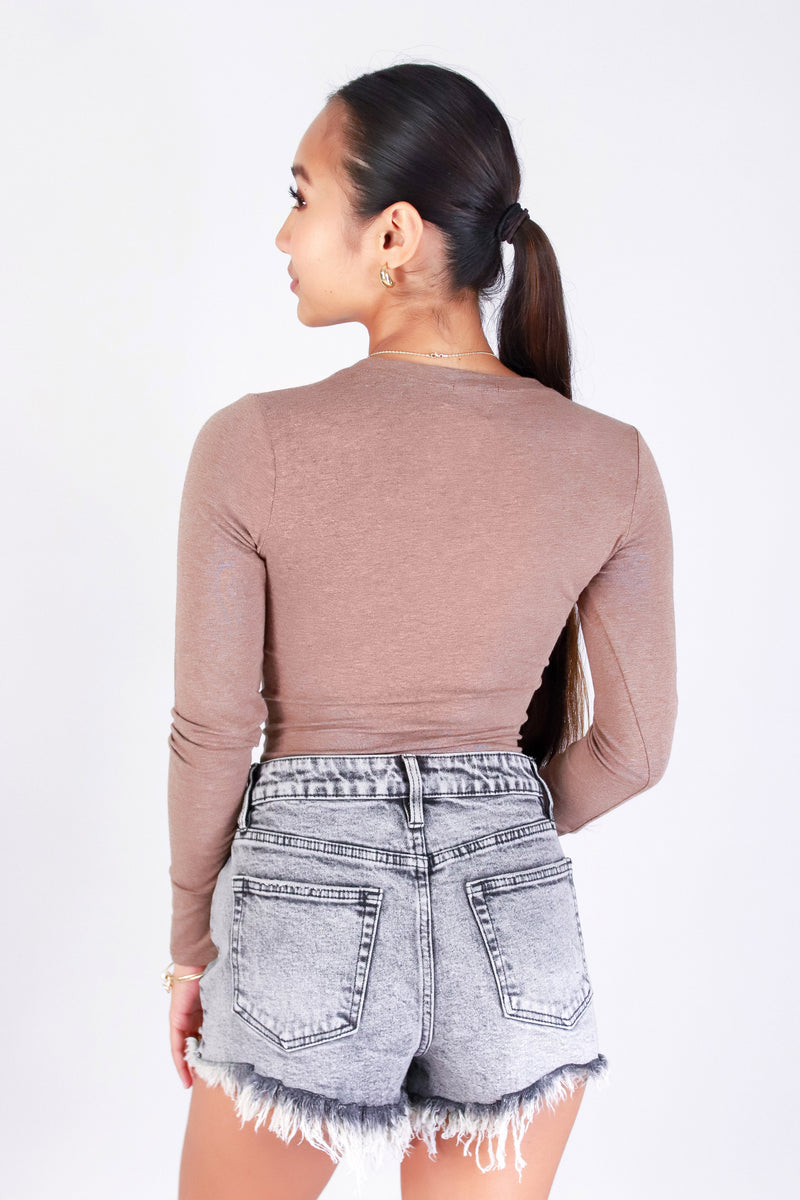 WATCH OUT LONG SLEEVE TOP