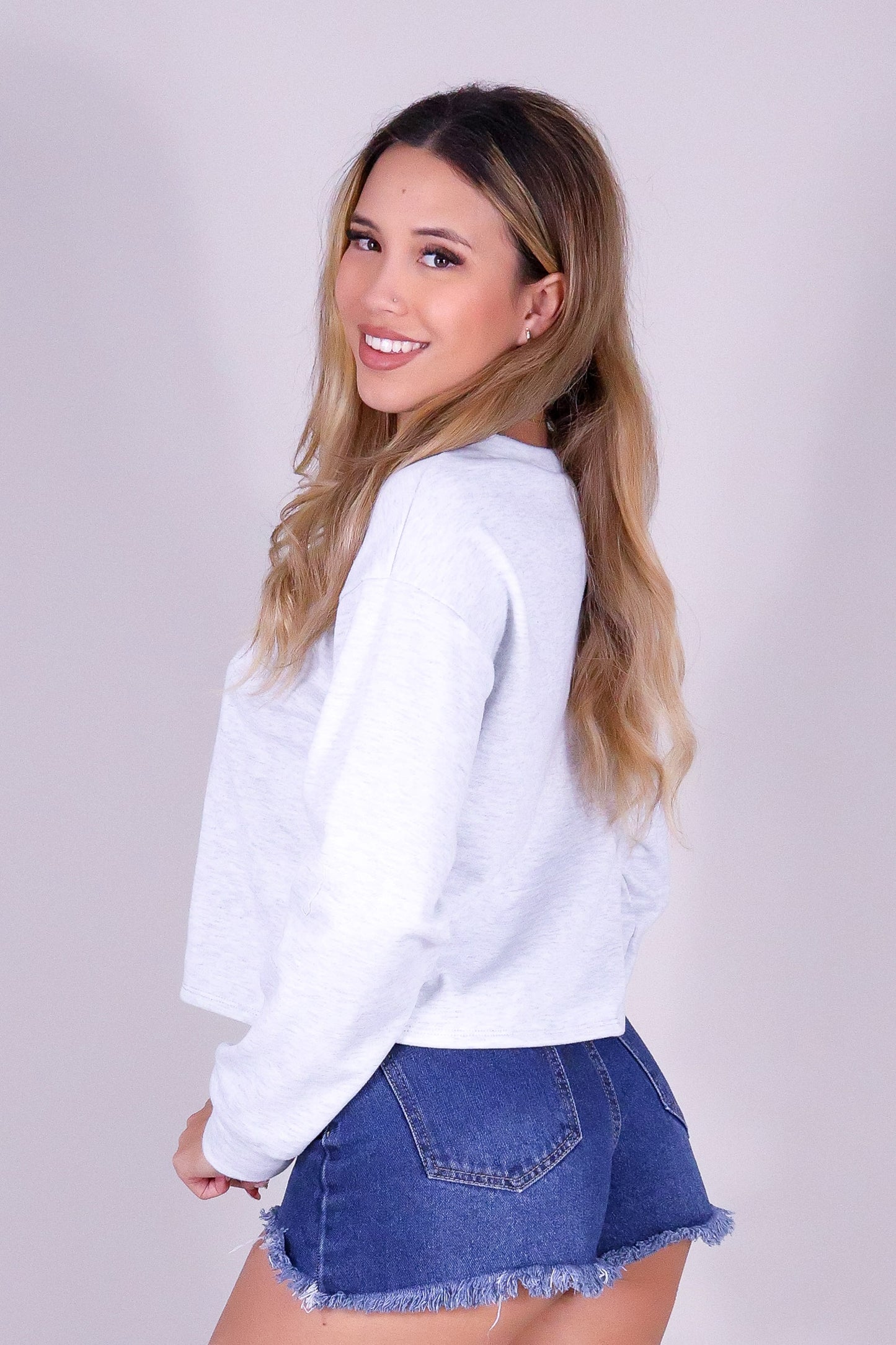 CROWN FLOWER PAKALANA SWEATER