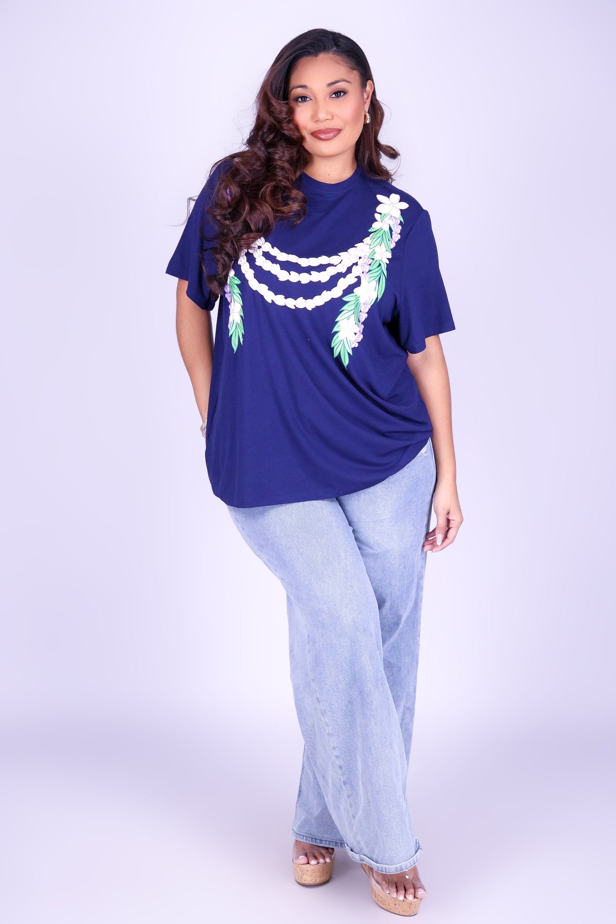 PIKAKE MAILE LEI TEE