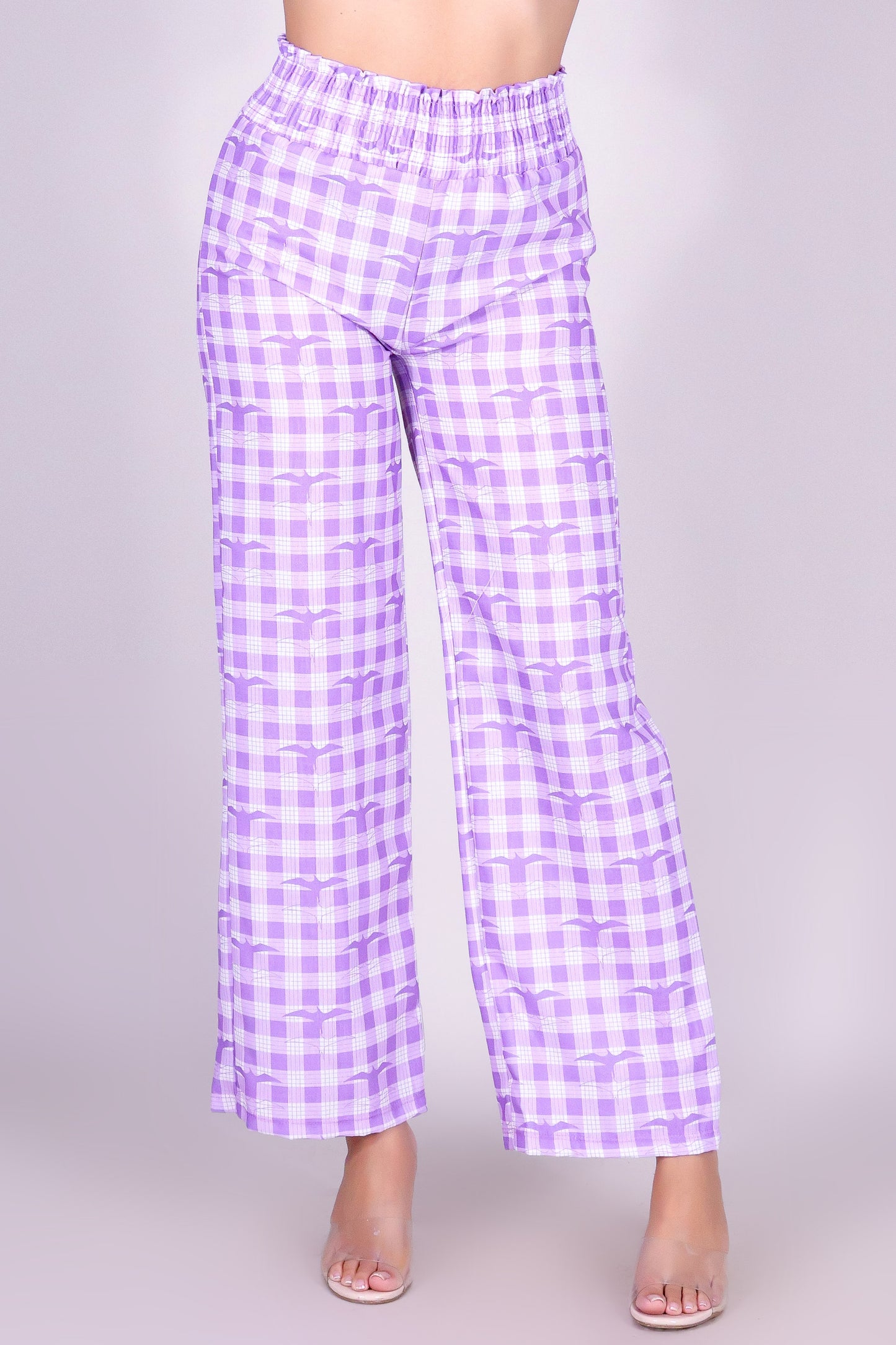 IWA PALAKA SMOCKED WAIST PANTS