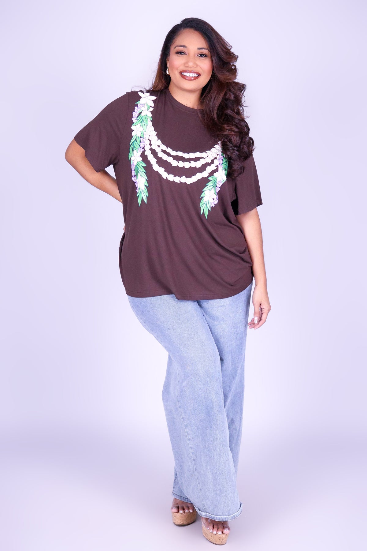 PIKAKE MAILE LEI TEE
