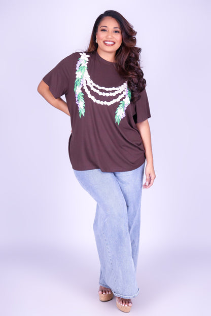 PIKAKE MAILE LEI TEE