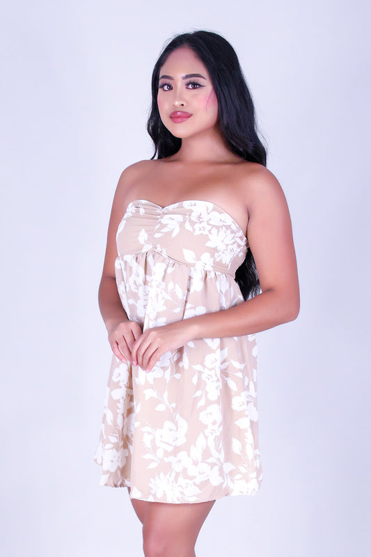 SECRET GARDEN TUBE MINI DRESS