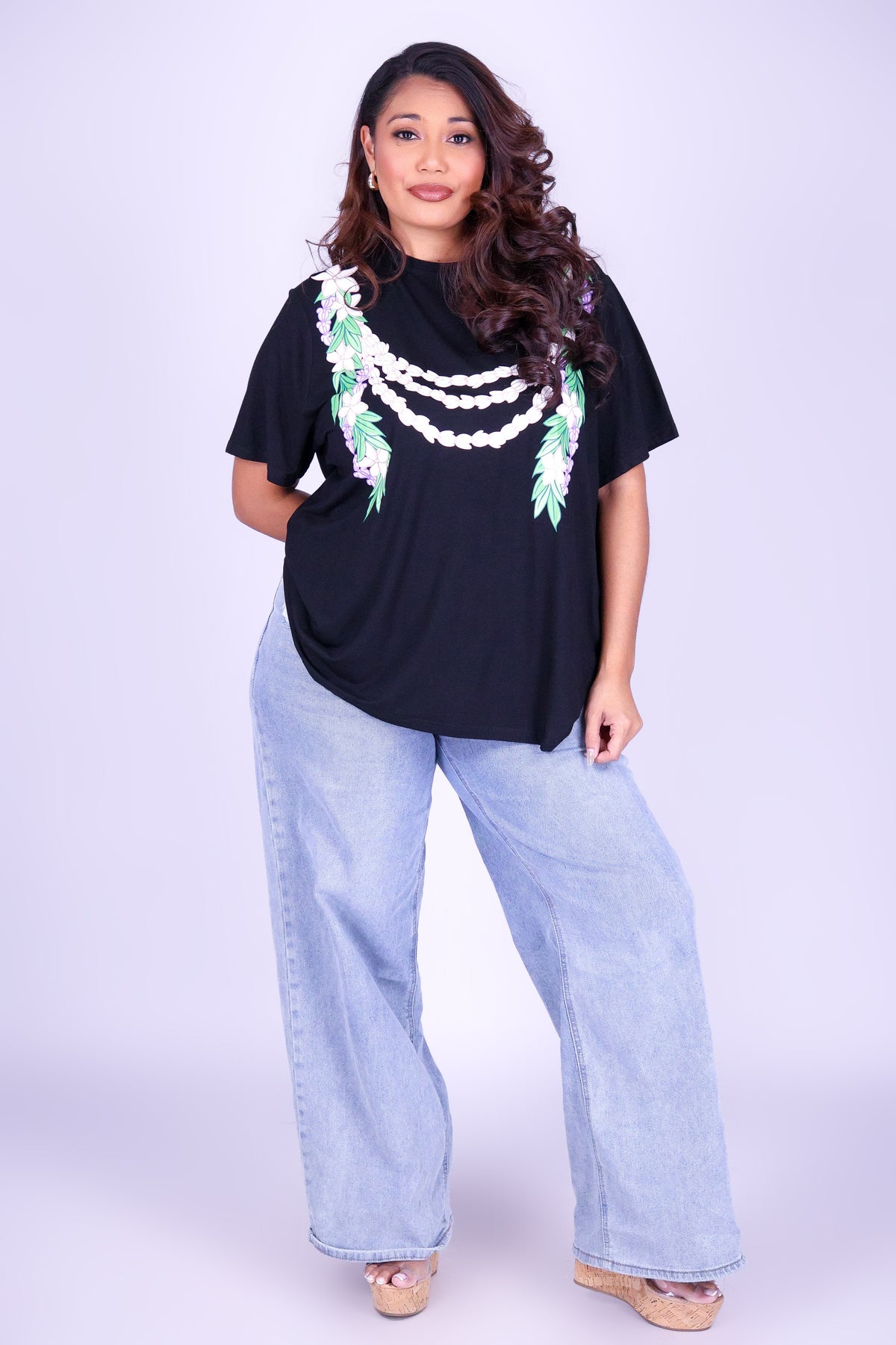 PIKAKE MAILE LEI TEE