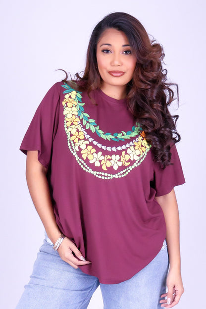 NA PUA LEI TEE